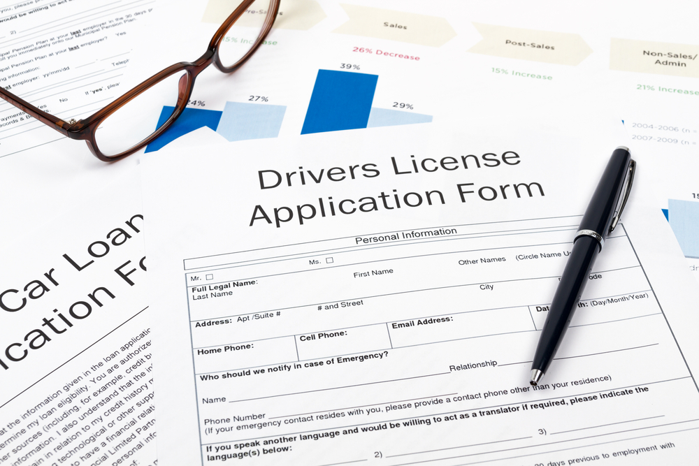 Drivers License Application